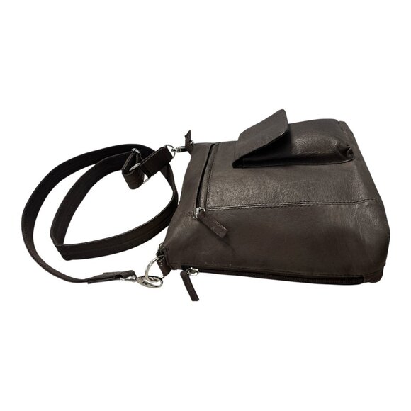 Gun Tote’n Mamas Concealed Carry Brown Faux Leather Crossbody Bag – 2012 – Adjus - Picture 2 of 10